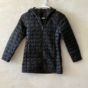 Girls 7/8 northface long thermal jacket
